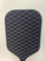Raquette de pickleball professionnelle de haute qualité, personnalisable, en tissu texturé 3D mat, pour les joueurs de pickleball et les utilisations de divertissement