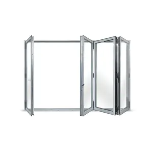 折叠外门聚氯乙烯玻璃门滑动利雅得沙特阿拉伯热折叠门