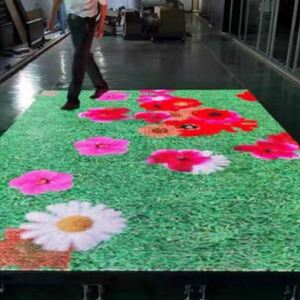 Affiche numérique interactive d'intérieur/extérieure d'affichage à LED de plancher P3.91 pour l'utilisation de souterrain d'éducation de centre commercial de magasin de détail - Product Image 4