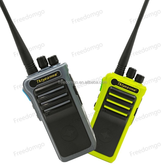 Tktyea TKT-E70 Professional High Quality Walkie Talkie Portable Handheld Transceiver UHF Analog IPX-1 Water Resistant 5W 0-3KM