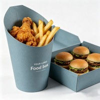 Boîte alimentaire en papier kraft de haute qualité en gros, boîte bento jetable pour plats à emporter, emballage personnalisé pour snacks et restauration rapide avec encre à base de soja