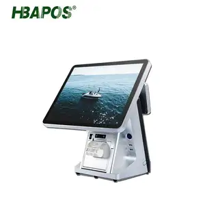 15.6 인치 레스토랑 장비 모바일 식품 트럭 pos/pos 시스템/금전 등록기