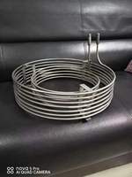 Tube en titane et coquille échangeur de chaleur évaporateur pièces d'échangeur de chaleur titane bobine tuyau bobine Tube Utubes