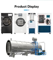 30Kg 50Kg Grand Lot Fruits Légumes Viande Café Séchage Rapide Lyophilisateur Machine Commercial Maison Lyophilisateur