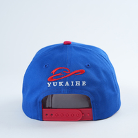 Yukaihe, venta al por mayor, diseñador personalizado, bordado, Logo, ala, 5 paneles, gorras de Golf, tela de algodón, moda, hombres, Snapback, gorra de béisbol