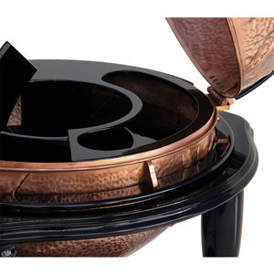 Estante de vino móvil de Arte de <span class=keywords><strong>taberna</strong></span> de <span class=keywords><strong>cobre</strong></span> puro de Portugal, gabinete de vino refinado de gama alta con decoración creativa de globos para muebles <span class=keywords><strong>del</strong></span> hogar - Product Image 3