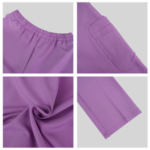 מדים רפואיים בהתאמה אישית לסיטונאות OEM לנשים, חלוקים רפואיים, בגדי עבודה סטרץ', ביגוד רפואי מט - Product Image 6