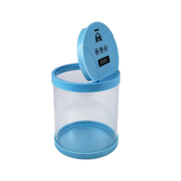 Boîte de rangement de cuisine à verrouillage temporisé polyvalent bleu et tirelire sûre pour prévenir et contrôler la dépendance aux téléphones portables