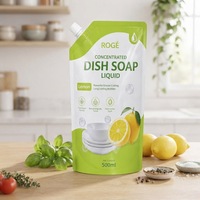 Sachets souples personnalisés en gros pour détergent liquide vaisselle – Emballage pour détergent de cuisine