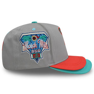 Casquette de baseball personnalisée à double visière en coton avec logo brodé, casquettes de sport bicolores, casquettes de baseball à double visière - Product Image 5