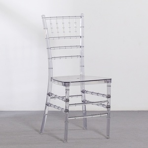 Factory Direct OEM ODM <b>Clear</b> Acrylic Chiavari <b>Chair</b>, Transparent Resin <b>Chair</b> for Wedding, Event, Banquet, Hotel - Product Image 2