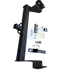 Pare-chocs arrière tout-terrain avec <span class=keywords><strong>crochet</strong></span> de remorquage pour <span class=keywords><strong>Ford</strong></span> <span class=keywords><strong>Ranger</strong></span> T7 4x4, <span class=keywords><strong>attelage</strong></span> de remorque en acier haute résistance, protection anti-collision - Product Image 3