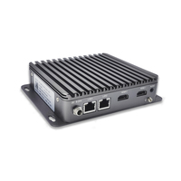 Windows 7/8/10 dan Linux kompatibel, Fanless Industrial Mini PC dengan CPU Intel J1900 dan 4 port USB