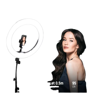 Hot Selling 18 Inch <strong>Ring</strong> Lamp Photo <strong>Light</strong> <strong>Ring</strong> Kit for Live Stream YouTube Makeup Studio Photography With <strong>Light</strong> <strong>Stand</strong> - Product Image 3