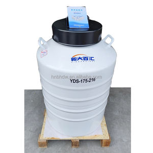 Tanques de Nitrógeno Líquido de Aleación de Aluminio de 175L para Investigación de Conservación a Largo Plazo, Recipiente a Presión de Alta Capacidad para Vacunas y Células - Product Image 1