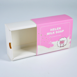 Cajas de Cartón Biodegradables Plegables con Logotipo Personalizado Ecológicas, Cajas de Embalaje de Papel Rígido Rosa para Jabón y Chocolate - Product Image 2