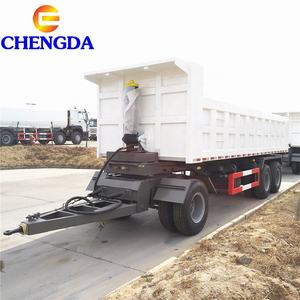 Camion Cargo Howo 40FT Conteneur Cargo <span class=keywords><strong>Remorque</strong></span> Camion Complet <span class=keywords><strong>Remorque</strong></span> 3 <span class=keywords><strong>Essieux</strong></span> Utilitaire <span class=keywords><strong>Remorque</strong></span> À Benne Basculante - Product Image 4