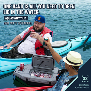 ROCKBROOK Hochwertige Kühltruhe mit Modernem Design aus PE, Wasserdicht, für Land und Wasser, Schwimmend & Trockene Aufbewahrung, Neues Design - Product Image 3