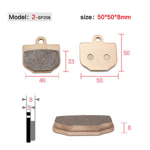 Accesorios para Motocicletas: Pastillas de Freno para Motocicletas, Pastillas de Freno para Vehículos Eléctricos, Accesorios para Scooters - Product Image 6