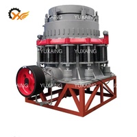 Trituradora de Cono de Resorte Serie PY de Alta Eficiencia para Mineral de Hierro y Manganeso, Marca Yuxiang, con Motor AC y Rodamientos Automáticos