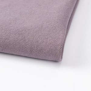 Toile de coton tissée unie froissée de 12 oz, tissu doux pour rideaux, coussins, canapés et oreillers - Product Image 2