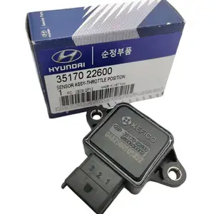 Oe 35170-22600 3517022600 TPS Sensor de posição do acelerador para Dodge Kia Hyundai Accent Tucson