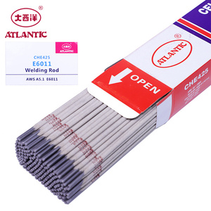 ATLANTIC OEM OBM ODM Prix d'usine A5.1 AWS E 6011 1/8 Aciers doux Baguette de soudage 6011 à souder par le bas - Product Image 1