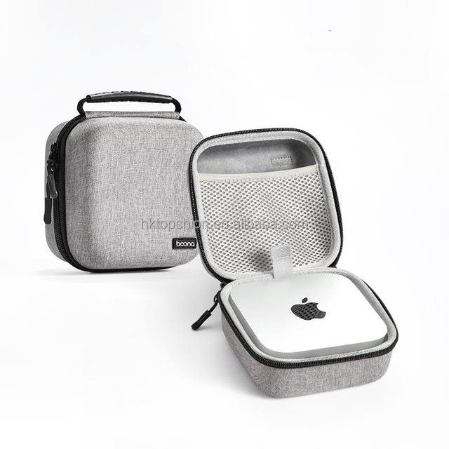 Hard EVA Carrying Case for Apple Mac Mini M4, 2024 Mac Mini M4 Travel Case, Waterproof & Shockproof Storage Pouch Bag