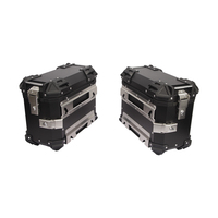 Boîtes latérales 35L pour moto X-Size, boîte latérale en alliage d'aluminium, sacoche de moto, bagages de queue de moto