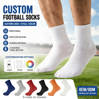 Chaussettes de sport en coton/nylon/spandex tricotées à la cheville - Sans couture, rembourrées, respirantes, absorbant la transpiration, séchage rapide, antibactériennes