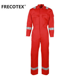 공장 도매 FR 의류 면 보호 내화 내화 작업복 보호 의류 남성용 Frc 전체 - Product Image 5