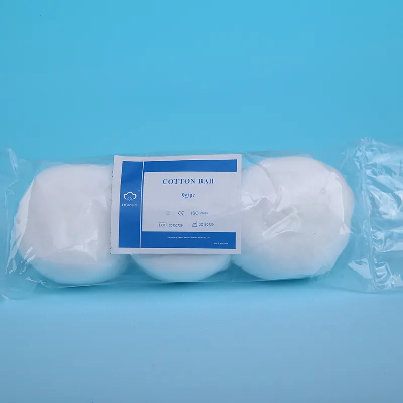 Bolas de algodón orgánico absorbentes, 100% algodón puro, tamaño Jumbo