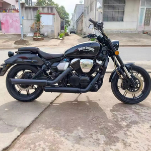 Motocicleta Cruiser V-Twin de 250cc Usada de Alta Calidad - Longjia V-BOB - Motocicleta Chopper Retro con Bajo Kilometraje de 10,000km - Product Image 1