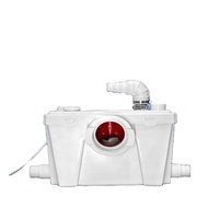 FLO500 Petit broyeur de salle de bains Pompe à eau sanitaire pour douche et baignoire
