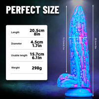 Plug anal en silicone coloré, simulation de fruit melon amer, avec ventouse, pour expansion anale homme/femme, jouet sexuel pour adulte
