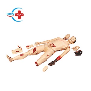 Maniquí de Simulación de Primeros Auxilios de Cuerpo Completo de Alta Calidad HC-S037, Maniquí Médico de Enfermería para Entrenamiento de Trauma - Product Image 1