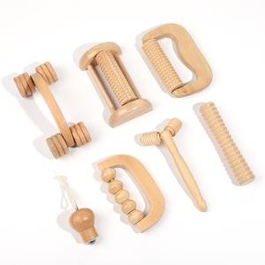 Herramienta de Masaje Corporal Manual para Baño, Simple para Abdomen, Pantorrillas, Piernas, Quema Grasa, Rodillo de Baño Adelgazante para Espalda, Hombros y Piernas - Product Image 4