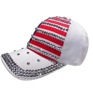 Red Blue Striped <b>Waterproof</b> Sporty Outdoor Sunshade <b>Sunscreen</b> Casual Fashion Duck Cap Wide Brim Baseball Hat - Product Image 4