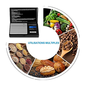 Báscula de joyería de bolsillo de alta Digital más vendida, equilibrio de peso de diamante, potencia de batería de 0,1g, suministro directo de fábrica para una precisión - Product Image 2