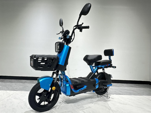Bicicleta Eléctrica Urbana con Cuadro de Acero, Motor sin Escobillas en la Rueda Trasera, Tecnología de Sensor Electrónico, Batería de Plomo-Ácido de 48V, 3 Velocidades, 50km/h - Product Image 3