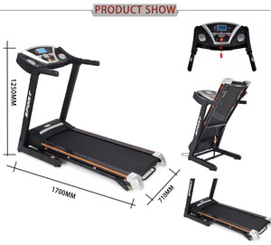 麗久佳 高品質 電動二層式ランニングボード ランニングマシン 折りたたみ式 フィットネス 家庭用 ジム機器 トレッドミル - Product Image 5