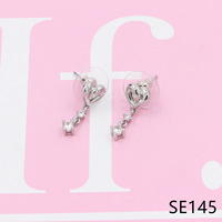 RLW9-TG Anting Zirkon untuk Wanita: Anting Helix Internal, Anting Kecil, Anting Peregangan Telinga, Anting Tanpa Lepas Pasang, Grosir