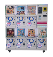 Distributeur automatique de capsules intelligent avec lecteur multi-paiements (code QR, jeton, carte de crédit) pour usage commercial