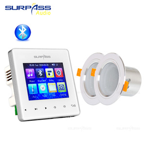 Pw215f + Cr310 Tường Khuếch Đại Với Trần Loa Thiết Lập Cảm Ứng Key Bảng Điều Chỉnh PA Hệ Thống Nhà Nền Âm Nhạc Hệ Thống - Product Image 6