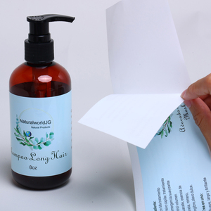 Sinh thái thân thiện tùy chỉnh đầy đủ màu sắc etiqueta pegatinas Bopp PP PVC Vinyl dính Mỹ phẩm kỹ thuật số dịch vụ in ấn nhãn - Product Image 1