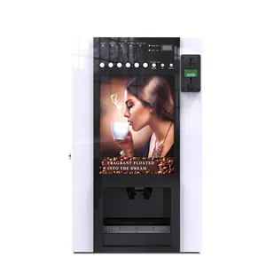 Máquina Expendedora de café instantáneo, automática, profesional, precio, líquido de zumo, máquina expendedora de monedas