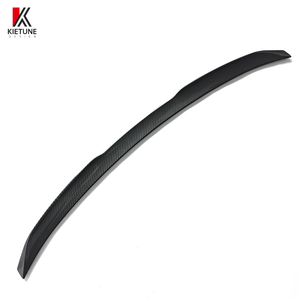 สปอยเลอร์หลังคาร์บอนไฟเบอร์คุณภาพสูงแบบแห้งทั้งหมด ลายทวิล 3K ขัดเงา สำหรับ BMW G22 ซีรีส์ 4 สไตล์ PRO ปีกหลังคาท้ายรถแบบคู่ - Product Image 3