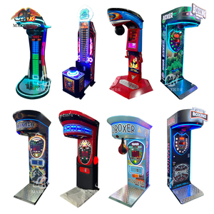 Máquina de <span class=keywords><strong>Boxeo</strong></span> Arcade Profesional Electrónica, Máquina de Golpeo Operada con Monedas, Probador de Fuerza de <span class=keywords><strong>Boxeo</strong></span>, Juego Deportivo de Entretenimiento - Product Image 5