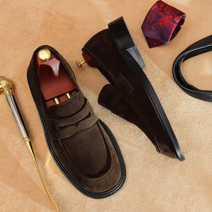 Zapatos de Tobillo Clásicos de Cuero Genuino para Hombre, Tallas Grandes, de Alta Calidad, para Invierno y Otoño, Impermeables, con Amortiguación, Desodorantes y Antideslizantes - Product Image 2