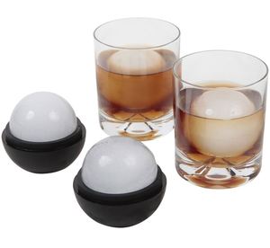 Custom Printed Reusable Silicone Sphere Mold With Logo Hot Sale Small Round <b>Cube</b> Ice Ball Maker for Drinks - Product Image 5